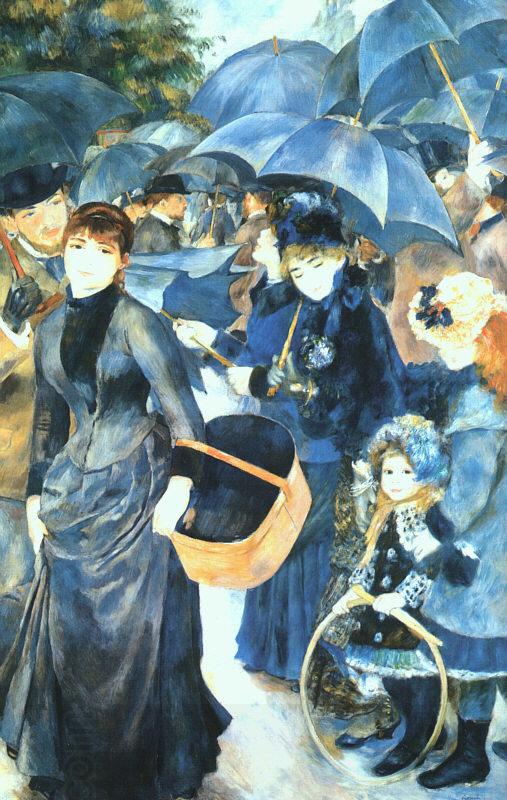 Pierre Renoir Umbrellas China oil painting art